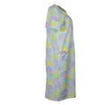 thumbnail image 4 of Elegant Emily Women's Snap-Front Duster Robe With Pockets - Aqua Summer Fruit - Small, 4 of 4