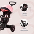 thumbnail image 3 of Triciclo Bebe Niños Bebesit Explorer Asiento Giratorio Toldo Parasol Niños 2-6 Años, 3 of 7