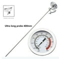 thumbnail image 7 of Candy/Deep Fry Thermometer with Instant Read,Dial Thermometer,16" Stainless Steel Stem Meat Cooking Thermometer,Best for Turkey,BBQ,Grill, 7 of 7