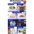 thumbnail image 2 of Yedi 9-in-1 Total Package Instant Programmable Pressure Cooker, 6 Quart, Deluxe Accessory kit, Recipes, Pressure Cook, Slow Cook, Rice Cooker, Yogurt Maker, Egg Cook, Saut, Steamer, Copper, 2 of 7