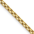 thumbnail image 1 of 14k Yellow Gold 18 Inch 2.45mm Round Box Chain Necklace Pendant Charm, 1 of 9