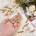 thumbnail image 3 of 20Pcs Pride Rainbow Color Rectangle Enamel Pins Alloy Brooches for Clothes Backpack Colorful 34x6mm, 3 of 6