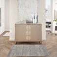 thumbnail image 2 of Nourison Essentials Indoor/Outdoor Grey/Beige 2' x 4' Area Rug, (2x4), 2 of 8