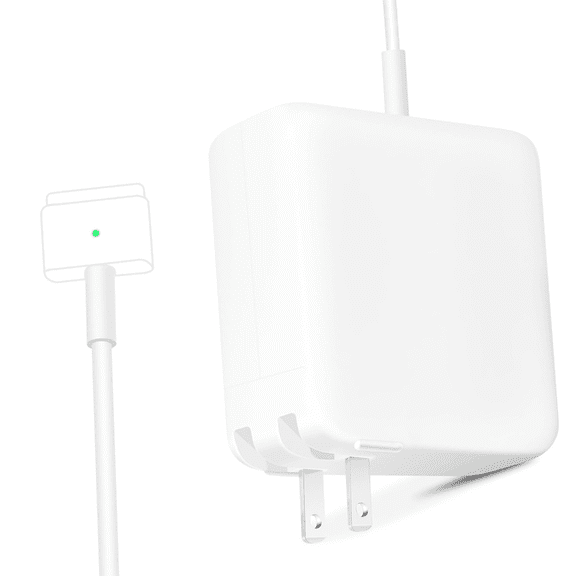 45W Fast Charger for MacBook, T-Tip Magnetic Power Adapter Replacement for Apple Laptops