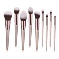 thumbnail image 4 of CTIRCHIU 9Pcs Makeup Brush Set for Professional Use with Pearlescent Handle in Coffee Color, 4 of 8