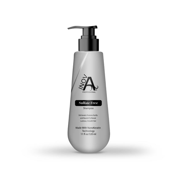 Inova Professional Silk Keratin Smooth Protection Sulfate-Free Shampoo, 320 Ml 11 Oz