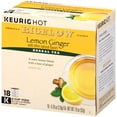 thumbnail image 5 of Bigelow Herbal Tea, Lemon Ginger, Keurig K-Cup Tea Pods, 18 Count, 5 of 7