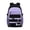Purple-Black, variant on Backpack Bag WWBP120511_BKPP