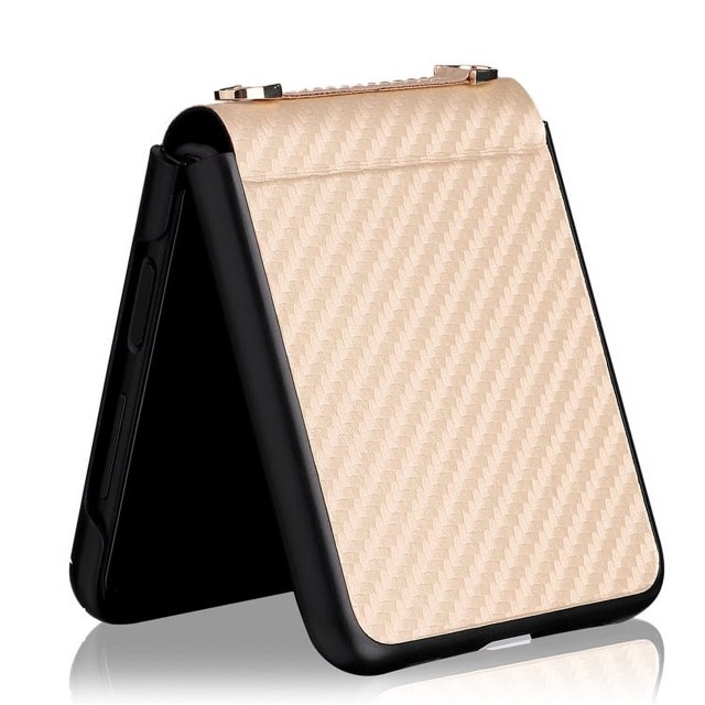 Funda para Samsung Galaxy Z Flip 3 con cadena, ranura para tarjetas y funda protectora con tapa, piel sintética y correa de hombro extraíble de 1,4 m para PC, bolso escolar de moda Z Flip3