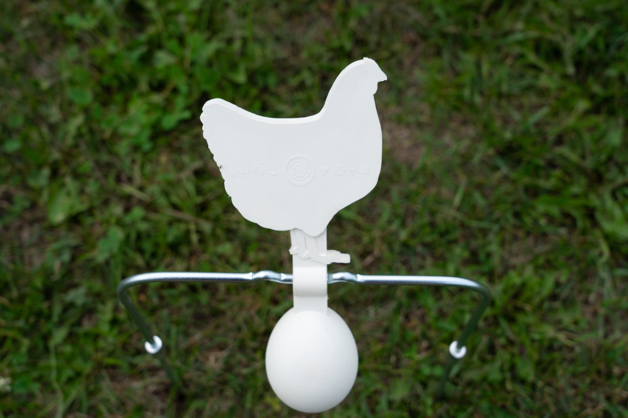 Do All Outdoors Chicken & Egg Impact Seal Self-Healing Shooting Target, Rated for All calibers .22 - .50 Cal. Rifles and Pistols