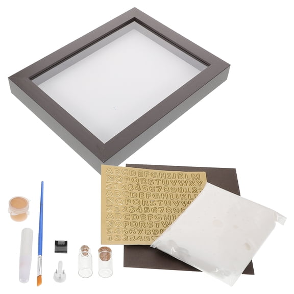 WASHWEPE Mother's Day present Handprint And Footprint Frame Multi 1Pcs
