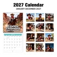 thumbnail image 2 of Dog Calendar 2027 - Western Desert Theme | 12-Month Planner Western Desert Scenes, Adorable Photos, Full 12-Month Layout, Spacious Date Grids, Perfect Wall Hanger, for Home, 2 of 7