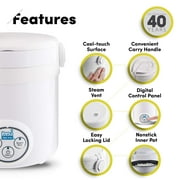 Aroma 3-Cup Digital Cool Touch Rice Cooker