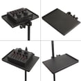 thumbnail image 3 of Mosiee Microphone Stand Sound Card Tray Microphone Plastic Threaded Stand Fit For Guitar Performance Live Phone Holder, 3 of 7