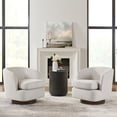 thumbnail image 2 of CHITA Swivel Accent Chair Armchair for Living Room,Cream, 2 of 4