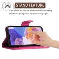 thumbnail image 4 of for Samsung Galaxy A53 5G Wallet Case, Elegant Card Holder Cash Slot PU Leather Kickstand Shoulder Strap Shockproof Protective Flip Women Girls Case Cover for Samsung Galaxy A53 5G, Rose, 4 of 6