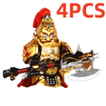 thumbnail image 4 of HOT Gold Army Knights s Mini Action Figures Set Model accessory s kids DIY Toys S115, 4 of 4