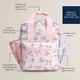 thumbnail image 3 of Mochila Itzy Ritzy para niños pequeños - Bolsa para guardería - Cuenta con correas ajustables para los hombros, 2 bolsillos laterales e interior espacioso con forro de tela lavable y etiqueta con el n, 3 of 5