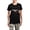 With Gray Camo Pant, variant on - Bacon You Had Me At Women's Dark Pajamas - Women's Short Sleeve Print T-Shirt and Pants Dark Cotton Pajama Set