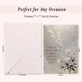 thumbnail image 2 of Christian Sympathy Card with Envelope, Religious Condolence Card with Scripture \u2013 'My presence shall go with thee...' Bible Verse\u200b - Single Card, 2 of 8