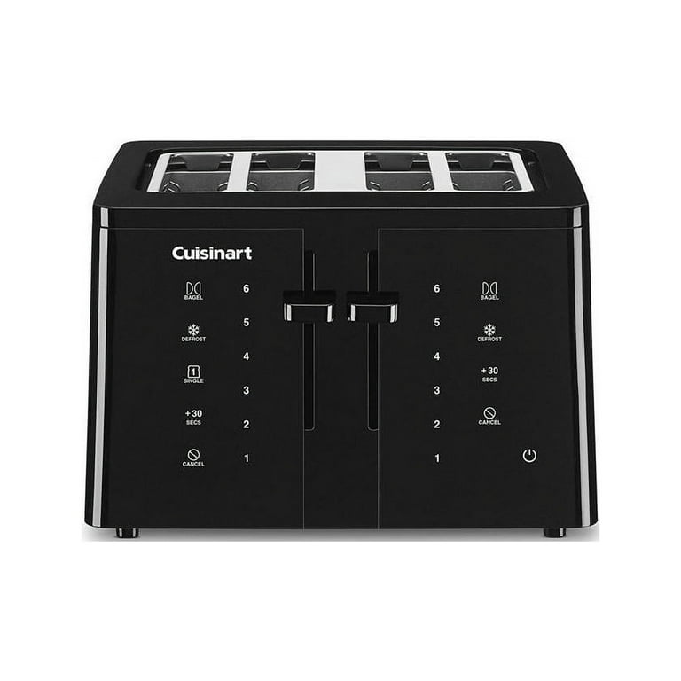 STAY by Cuisinart WPT440BKX 4 Slice Black Toaster