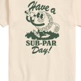 thumbnail image 3 of Instant Message - Sub Par Day Short Sleeve Graphic T-Shirt, 3 of 6