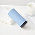 thumbnail image 3 of Easy Squeeze Silicone Soap Dispensers 2 Pack – 240ml Refillable Bottles for Kitchen, Bathroom, or Travel – Ideal for Hand Soap, Dishwashing Liquid, Shampoo – Blue, 3 of 6