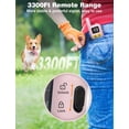 thumbnail image 3 of Dog Training Collar with Remote Ft in Dog Shock Collar with Beep Vibration Shock & Double Static Warnings IPX Bark Collar for All lbs Medium Large Dogs ( ), 3 of 6