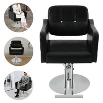 Salon Chair, Height Adjustable Barber Chair, Swivel Hair Salon Chair 360° Swivel