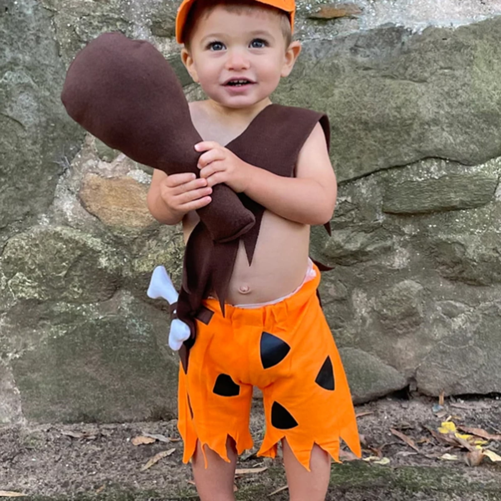 Kids Baby Halloween Costumes Toddler Boys Caveman Costume Historical