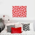 thumbnail image 4 of Logiee Lips Kiss Print Canvas Wall Art ,Art Poster,Canvas Decorative Picture,Decor Wall Pictures for Living Room Bedroom Bathroom,Ready to Hang, 4 of 6