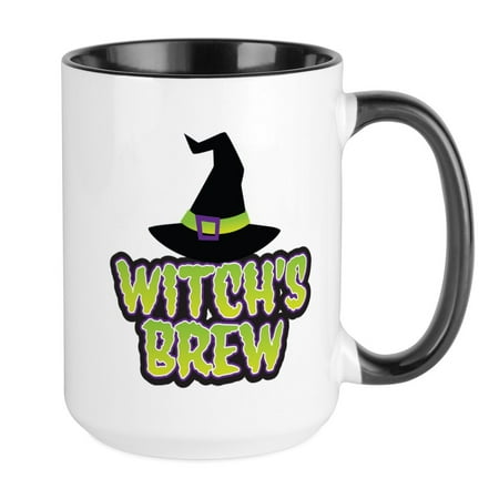 

CafePress - Witch s Brew Large Mug - 15 oz Ceramic Large Mug