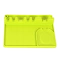 thumbnail image 3 of Soporte para cuchara, espátula de silicona, estante de almacenamiento, 6 ranuras, utensilios para colgar, resto, suministro de cocina, verde Jumpingount HA004432-05B, 3 of 7