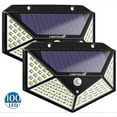 thumbnail image 4 of SOWAZ Solar Lights Outdoor 100 LED Solar Motion Sensor Security Lights ,Wireless Waterproof with 120° Motion Angle Outdoor Lights,Easy-to-Install for Front Door,Yard,Garage (2-Pack/3 Modes), 4 of 8