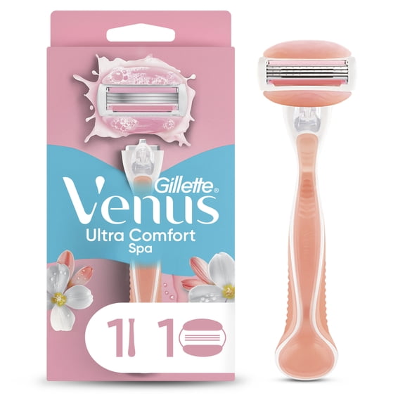 Rastrillo para Mujer Gillette Venus Ultra Comfort Spa con Barras Humectantes 1 pza