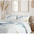 thumbnail image 6 of Dragonfly Duvet Cover Set Queen Size, Floral Spring Bugs Wings with Flower Petals Animal Nature Themed Artful Motif, Decorative 3 Piece Bedding Set with 2 Pillow Shams, Multicolor White, by Ambesonne, 6 of 6