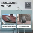 thumbnail image 3 of Ventilation 4Inch High-Speed Solar Silent Fan A, 3 of 5