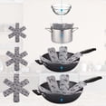 thumbnail image 3 of Non-Scratch Pan Protector Set - 3 Sizes (26/35/38cm) - Gray - 9 Pieces, 3 of 4