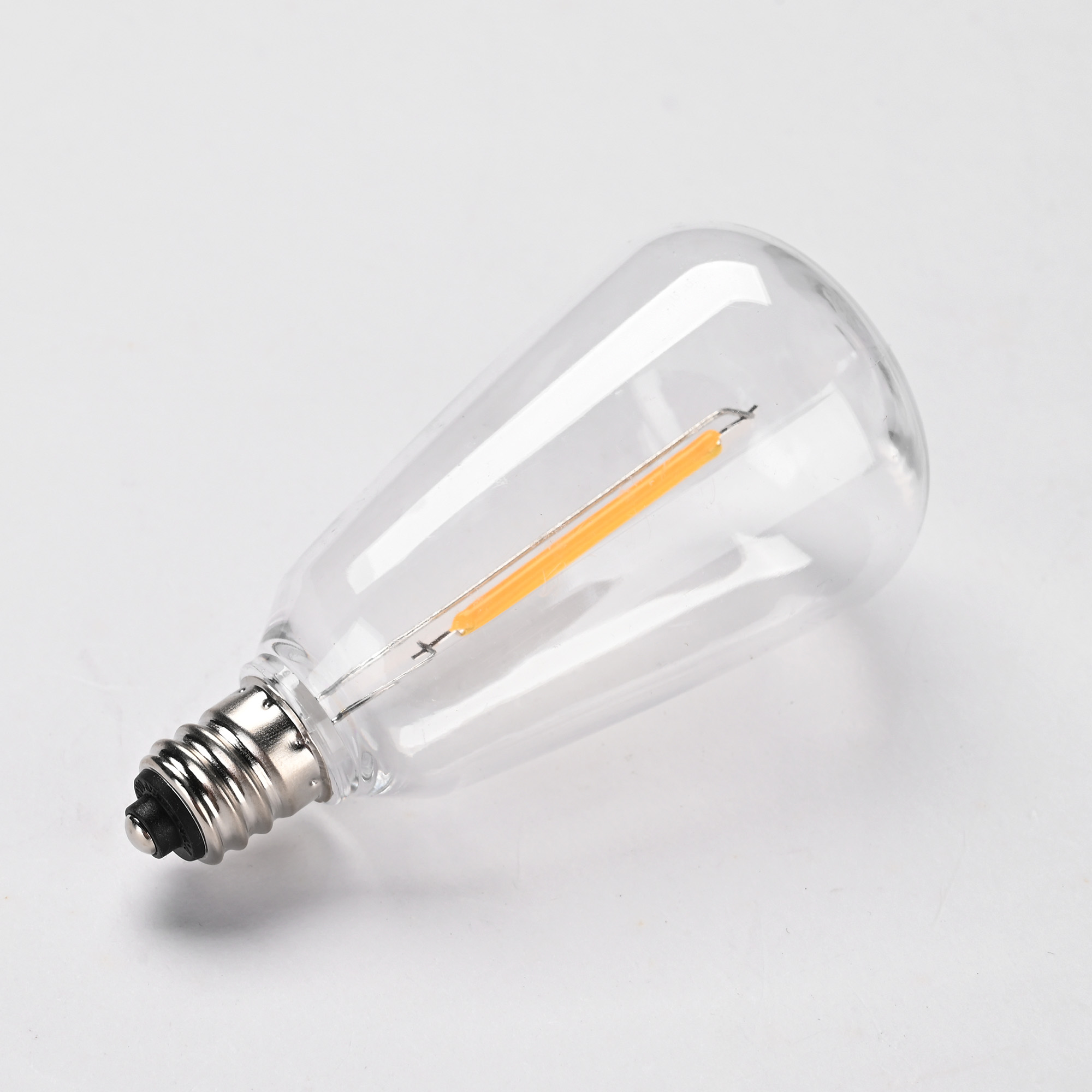 Yescom 200Ft Commercial LED Outdoor String Lights with 104 Shatterproof ST38 Vintage Edison Bulbs IP44 Waterproof Dimmable UL Listed for Wedding Event