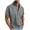 Mens T-Shirts Dark Gray, variant on Mens Big & Tall Shirts with Pocket S-5X Plus Size Short Sleeve T-Shirts Button-Down Collared Solid Color Sueded Tshirts Shirt 2025