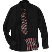 Big Men's Shirt, Tie and Handkerchief Box Set, Size 2 XL