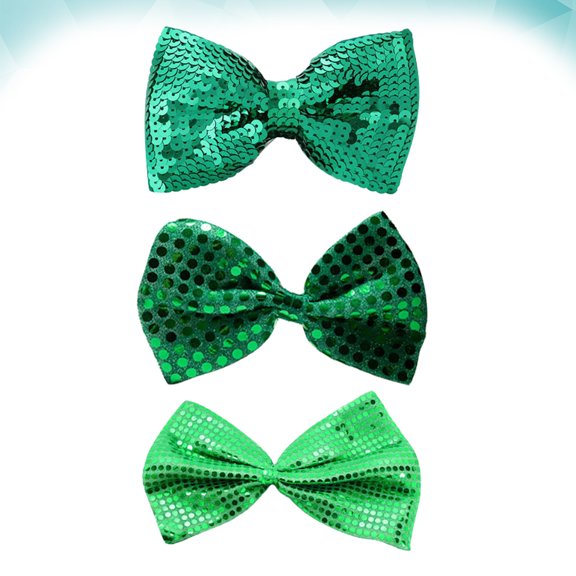 SOPOTUTU 3Pcs Grooms Bowtie Design Durable Material for Wedding Party