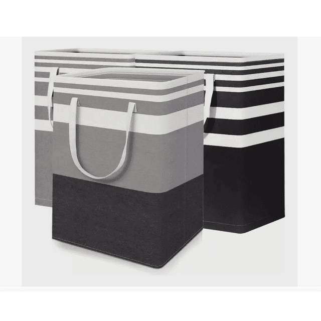 Cestos Para Ropa Sucia Plegable Para Baño color negro
