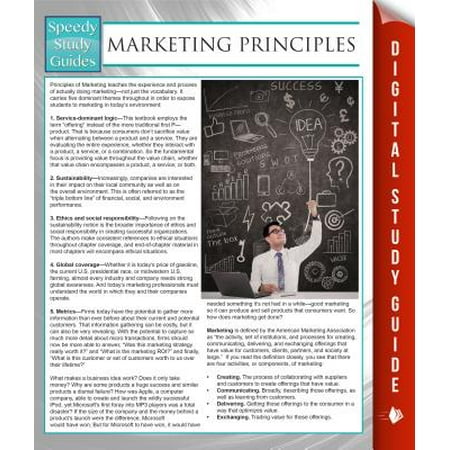 Marketing Principles (Speedy Study Guides) -
