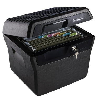 SentrySafe FHW40100 Fire-Resistant and Water-Resistant File Safe Box with Key Lock 0.66 Cu. ft.