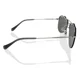 thumbnail image 3 of Miu Women's Sunglasses MU56US 1BC175 Silver/Grey, 3 of 4