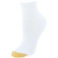 thumbnail image 6 of Women's GOLDTOE® 6-pk. Sport Half Cushion Quarter Socks Color: White Size: N/A, 6 of 7