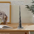 thumbnail image 4 of Burj Khalifa Tower Model Exquisite Alloy Miniature Dubai Landmark Building Gray Replica for Home Office Decor, 4 of 7