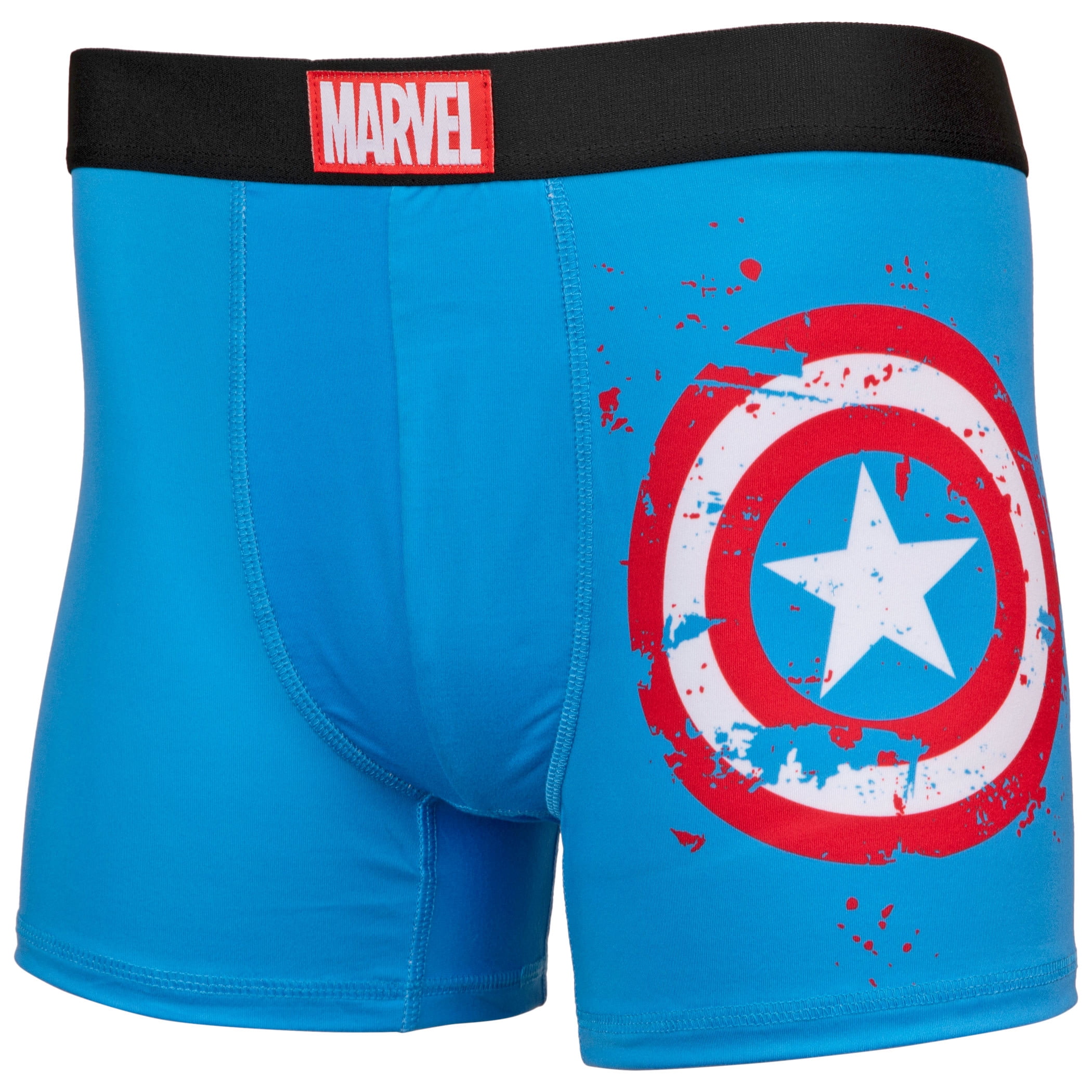 Captain America Distressed Shield Underwear Boxers Briefs 3XLarge
