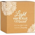 thumbnail image 4 of Pavilion 18739X Candle-Memorial-Memory-Tranquility Scent, 8 oz Soy, 4 of 7